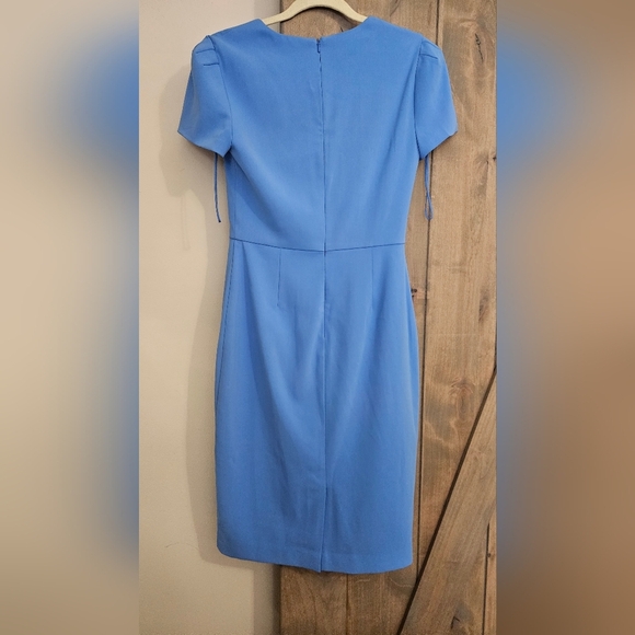 BADGLEY MISCHKA  Regatta Blue Sheath Midi Dress. Size 4 NWT - Picture 15 of 15